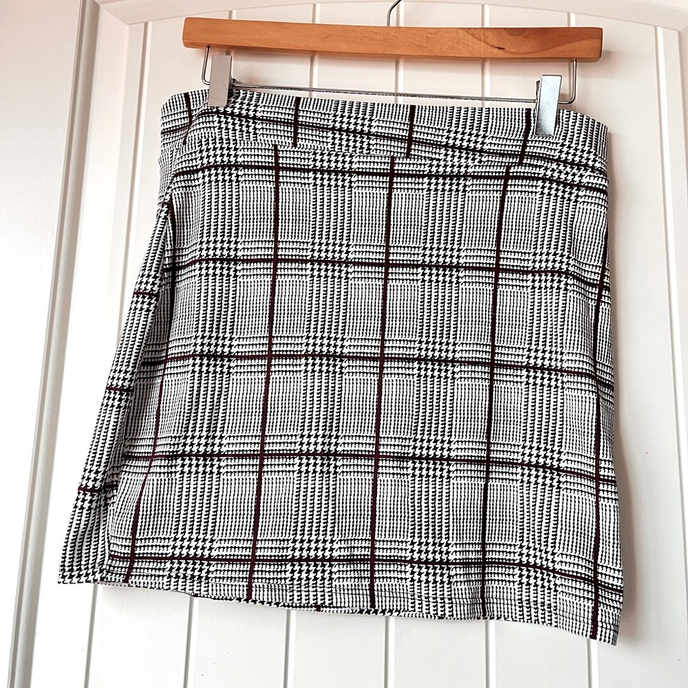 Plaid skirt